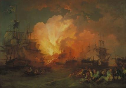 Artwork Title: The Battle of the Nile