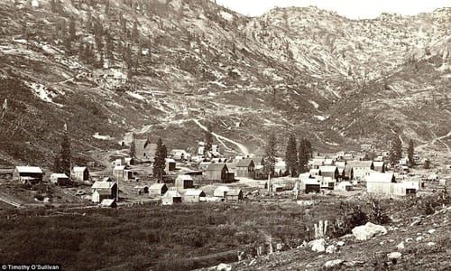 Artwork Title: Alta City, Little Cottonwood, Utah, In 1873