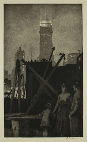Artwork Title: Manhattan Lights