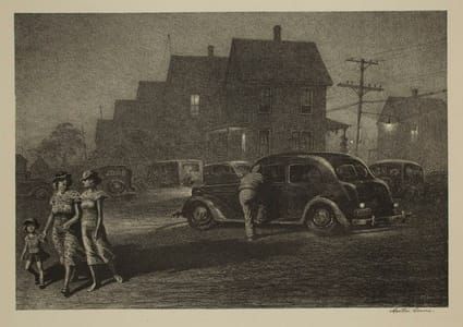 Artwork Title: American Nocturne