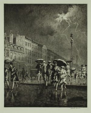 Artwork Title: Break in the Thunderstorm