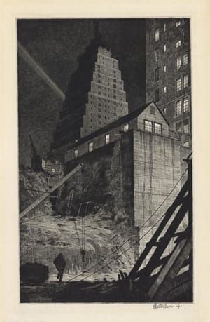 Artwork Title: Building a Babylon, Tudor City, NYC
