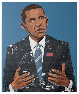 Artwork Title: Legacy: A Portrait of President Obama (44th)