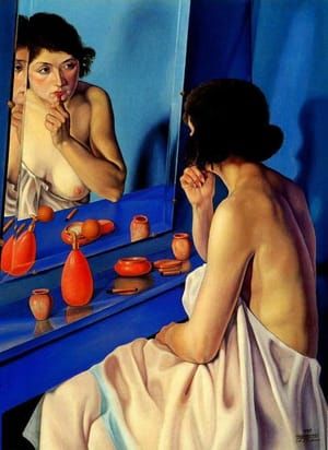 Artwork Title: Allo specchio