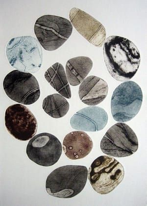 Artwork Title: PEBBLES ARE GREAT (Spiral)