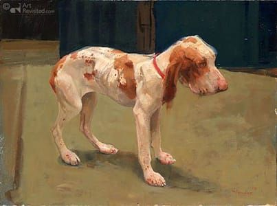 Artwork Title: Jong Hond (Young Dog)