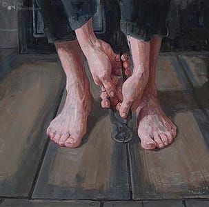 Artwork Title: Handen en voeten nr. 4 (Hands and Feet, no. 4)