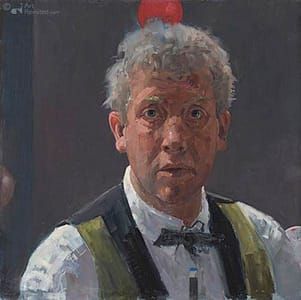 Artwork Title: Zelfprotret als sportman