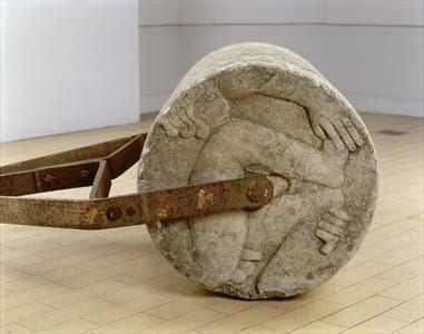 Artwork Title: Adam and Eve (garden roller)