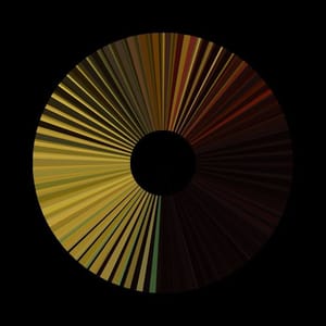 Artwork Title: Color Mapping - Processing  Mona Lisa - Davinci