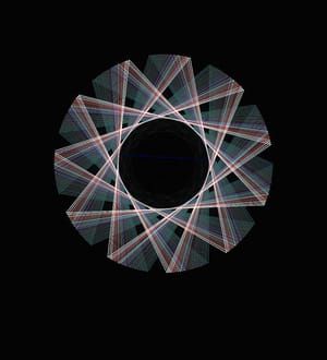 Artwork Title: Wagon Wheel Effect - Processing