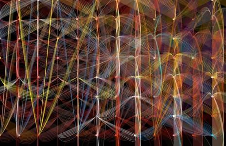 Artwork Title: Wave Grid - Processing