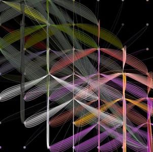 Artwork Title: Floating Seeds - Processing