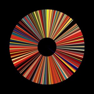 Artwork Title: Color Mapping - Processing  In and Out of Love - Hirst