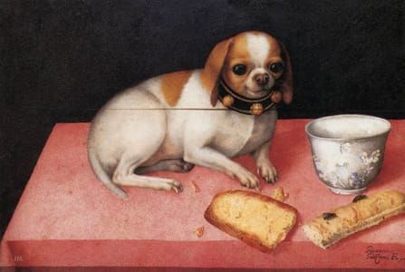 Artwork Title: Still Life with Dog (aka Bitch)