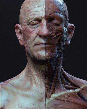 Artwork Title: Ecorche front