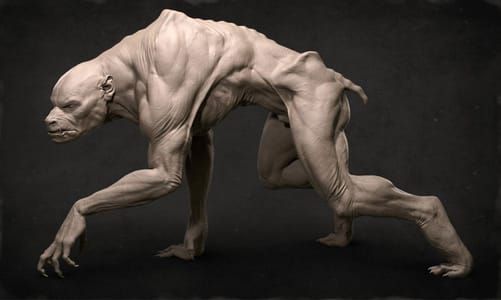 Artwork Title: Lycan Soldier