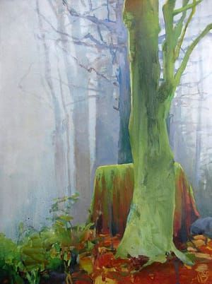 Artwork Title: Second Growth in Fog