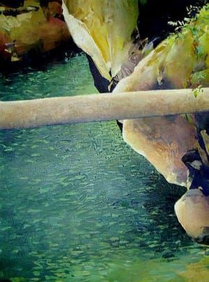 Artwork Title: Down Into the Water