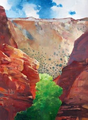 Artwork Title: Frijoles Canyon
