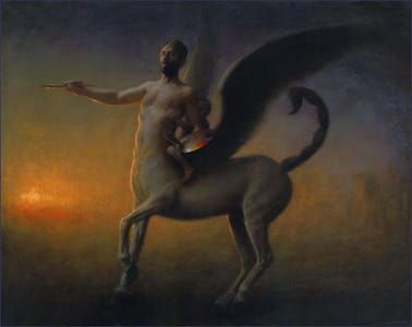 Artwork Title: Centaur (Self Portrait)