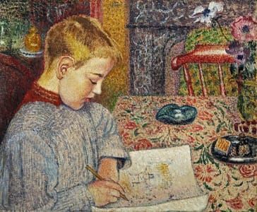 Artwork Title: Jacques Drawing