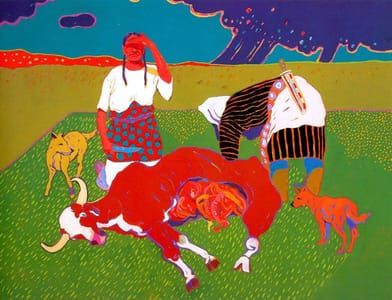 Artwork Title: Beef Issue at Fort Still