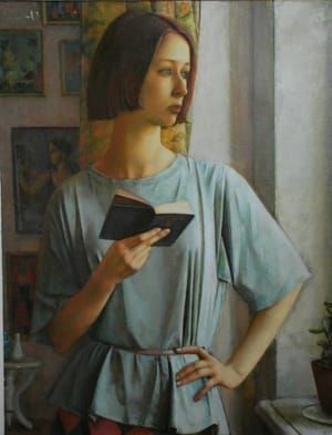 Artwork Title: Girl at the window 1986