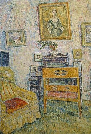 Artwork Title: Portrait over the Writing Desk