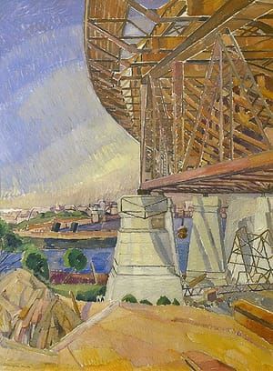 Artwork Title: The Curve of the Bridge