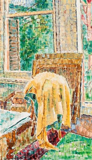 Artwork Title: Drapery in the Studio
