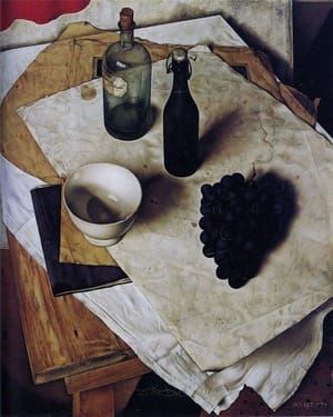 Artwork Title: Still Life with Bunch of Grapes
