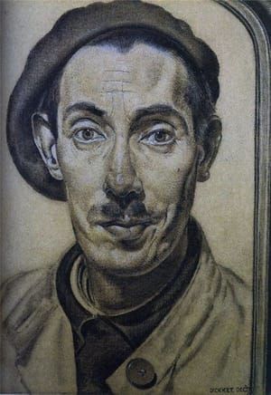 Artwork Title: Self Portrait in Mirror