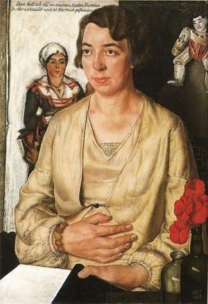 Artwork Title: Portrait of Nel Schilt