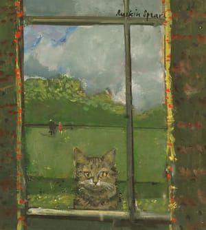 Artwork Title: Cat at the Window