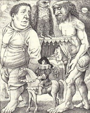 Artwork Title: Ferdinand Faithful and Ferdinand Unfaithful