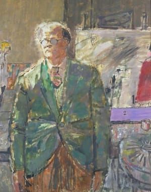Artwork Title: Professor Carel Weight