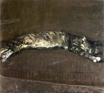 Artwork Title: Sleeping Cat