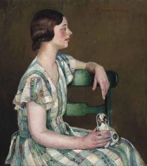 Artwork Title: Study in Green