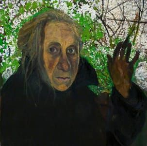 Artwork Title: Not Waving, Just Painting