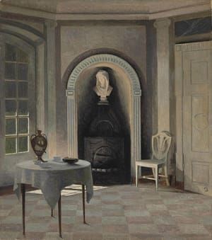 Artwork Title: A Sunlit Interior