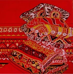 Artwork Title: Tribal PIllows
