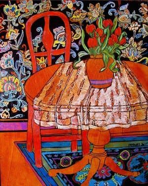 Artwork Title: Table & Chairs
