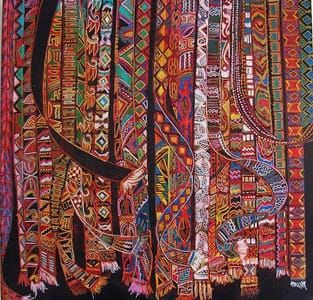 Artwork Title: Backstrap Weaving