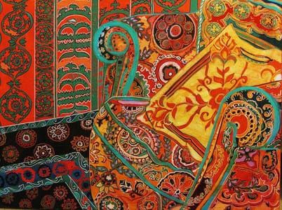 Artwork Title: Suzani Everything
