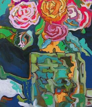 Artwork Title: Pastel Fleurs