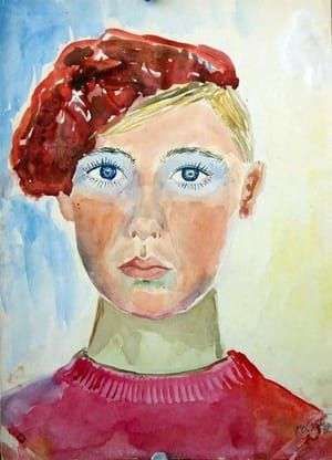 Artwork Title: Self Portrait at Age 20