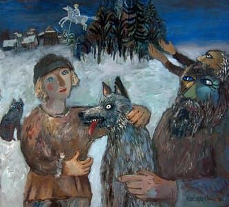 Artwork Title: Харитон и юный Арсений
