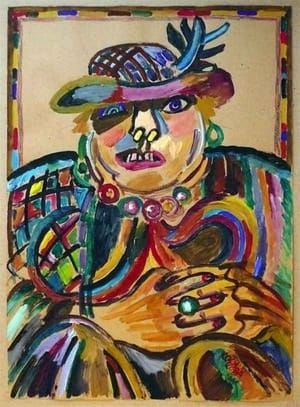 Artwork Title: Evil Portrait