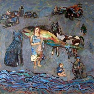 Artwork Title: Fishing